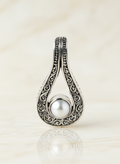 Pearl Swirl Loop Byron Pendant PP031